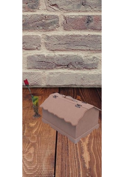 Hobi Dekoratif Takım Çantası Model HAM Ahşap MDF El Yapımı