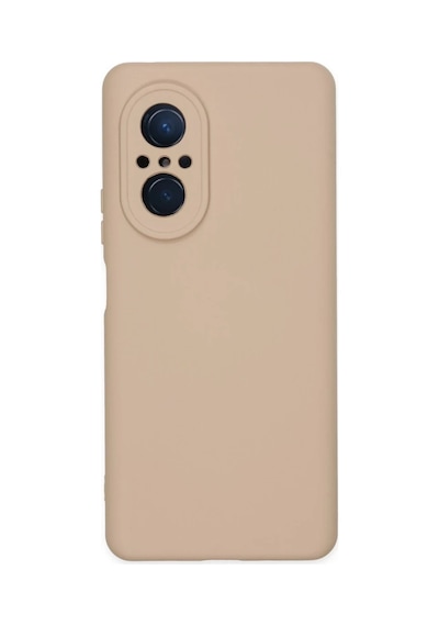 Huawei Nova 9 Se Uyumlu Kılıf Nano İçi Kadife Silikon - Pudra