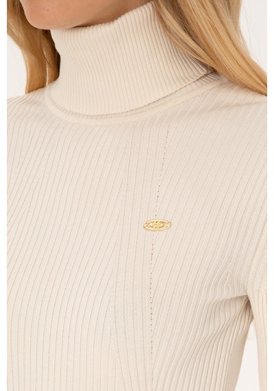 U.S. Polo Assn. Kadın Krem Kazak 50314756-VR071