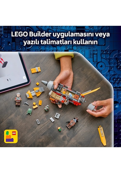 LEGO® Star Wars: The Mandalorian™ Cobb Vanth’ın Hız Motoru 75437 - 7 Yaş ve Üzeri için Minifigür İçeren Oyuncak Yapım Seti (207P)LEGO® Star Wars: The Mandalorian™ Cobb Vanth’ın Hız Motoru 75437 - 7 Yaş ve Üzeri için Minifigür İçeren Oyuncak Yapım Seti (20 LEGO® Star Wars: The Mandalorian™ Cobb Vanth’ın Hız Motoru 75437 - 7 Yaş ve Üzeri için Minifigür İçeren Oyuncak Yapım Seti (207P)LEGO® Star Wars: The Mandalorian™ Cobb Vanth’ın Hız Motoru 75437 - 7 Yaş ve Üzeri için Minifigür İçeren Oyuncak Yapım Seti (20