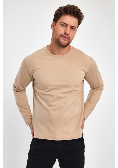 Alexander Gardi Alexandergardı Bisiklet Yaka Basic Regular Fit Sweatshirt E23-00160 00 001