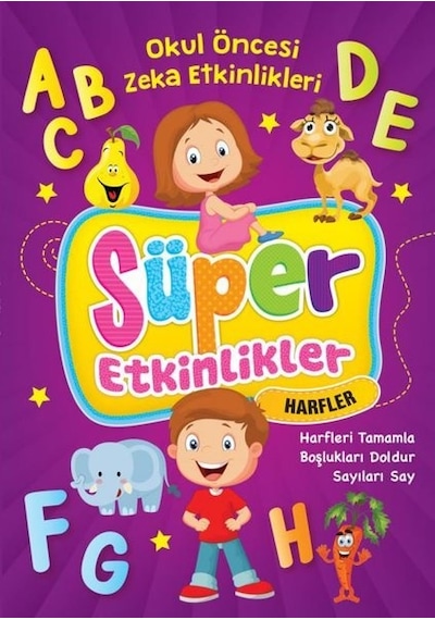 Süper Etkinlikler - Okul Öncesi Zeka Etkinlikleri- Bıcırık Yayınları