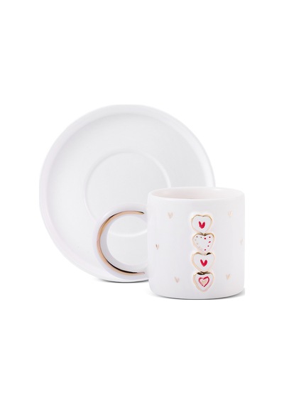 Canarels Passion 2 Parça Tek Kişilik Fincan Takımı 90 Ml Çok Renkli