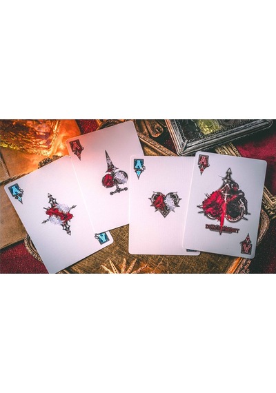 King Star Death Knight Inferno Premium Oyun Kağıdı Koleksiyonluk İskambil Kartları