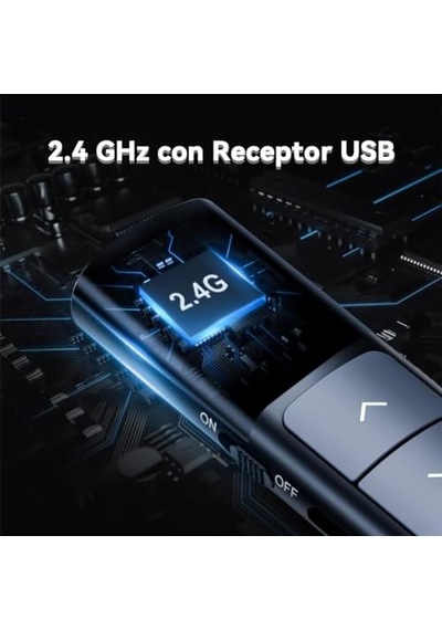 Ekranlı Şarjlı Lazer Sunum Kumandası Şarj Göstergeli Lazer Powerpoint Laser Pointer Slayt Atlatıcı