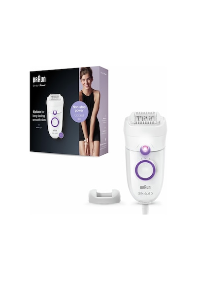 Braun Silk-Epil 5 5505 Kablolu Smartlight Kuru Kullanım Epilatör + Daraltıcı Başlık