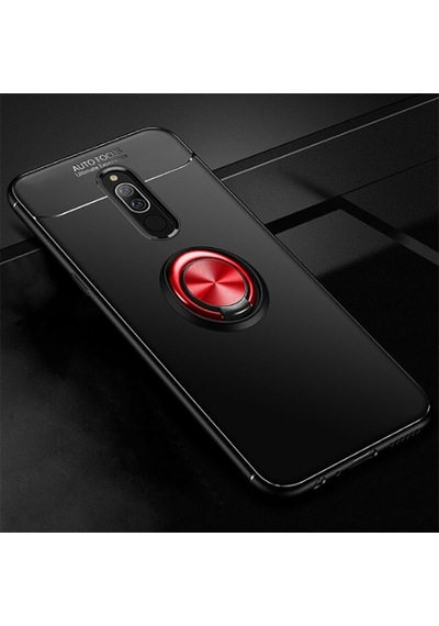 Xiaomi Redmi 8 Kılıf Yüzüklü Magnetli Ravel Case