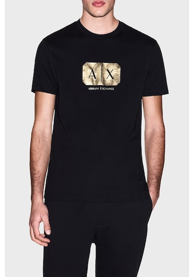 Armani Exchange Erkek T Shirt Xm002826 Af12308 Uc001 Siyah Siyah