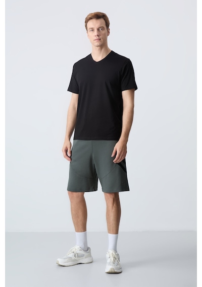 Air Jones Tommy Life Haki Pamuklu Kalın Yumuşak Dokulu Standart Fit Basic Erkek Şort - 81281 Haki Air Jones Tommy Life Haki Pamuklu Kalın Yumuşak Dokulu Standart Fit Basic Erkek Şort - 81281 Haki