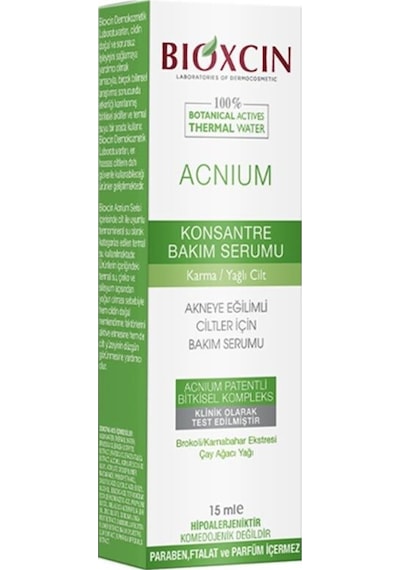 Bioxcin Acnium Konsantre  Bakım Serumu 15 ML