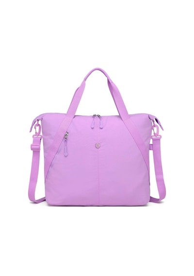 Smart Bags Mikro Poly Kumaş Büyük Boy Kadın Omuz Çantası 3335 Lila