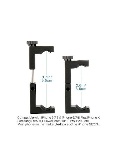 Ulanzi St-02S Telefon Tripod Standı Siyah 0849