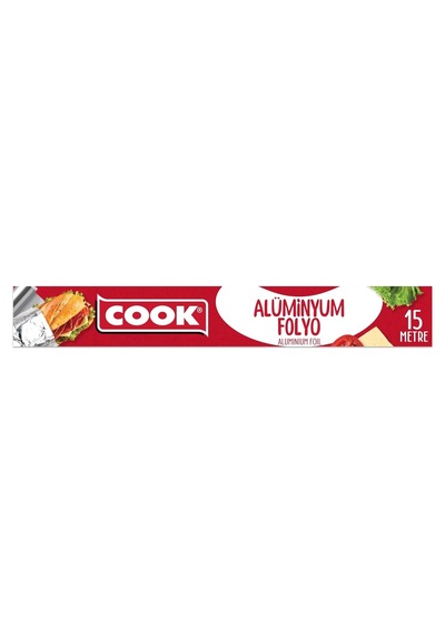 Cook Alüminyum Folyo, 30 Cm X 15 M, 1 Adet