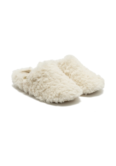 Twigy Nyx Peluş Kadın Ev Terliği Bej 37/41