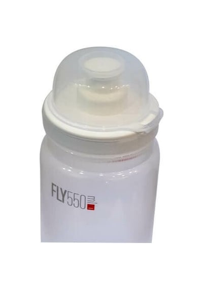 Elite Fly Tex MTB Bisiklet Matara 550ml Şeffaf
