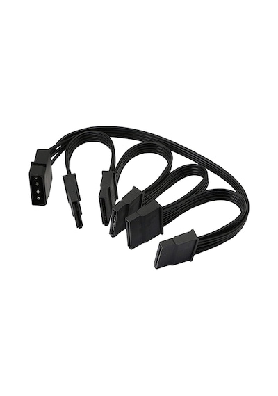 Molex to 5 Sata Power Kablo Ide 4 Pin Sata 15 Pin Sata Güç Kablos