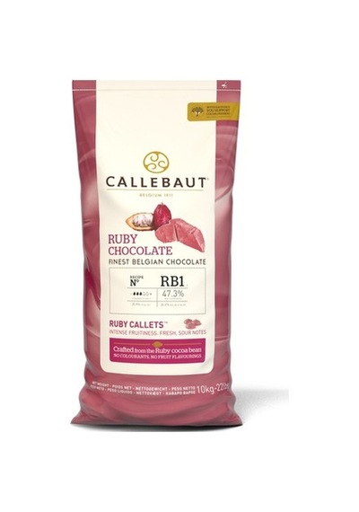 Callebaut Ruby Damla Çikolata RB1 10 KG