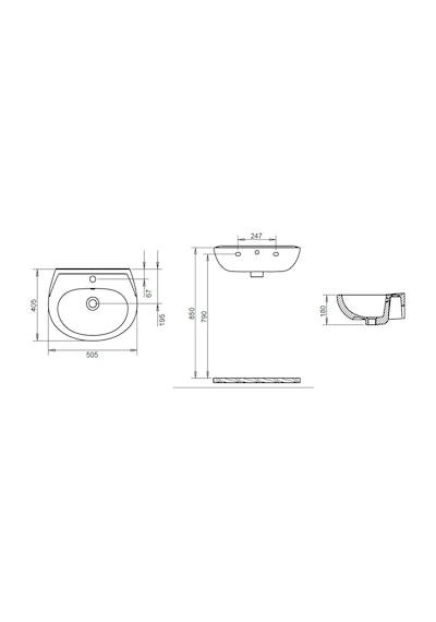 40x50 Oval Lavabo Turaser Diğer