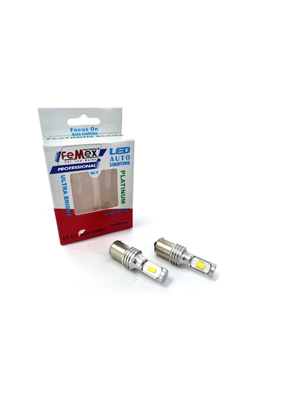Femex Platinum P21w 1156 15w Tek Duy Csp Led Ampul Beyaz Ultra Parlak