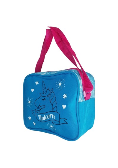 Unicorn Okul Çantası Ve Beslenme Çantası Mavi