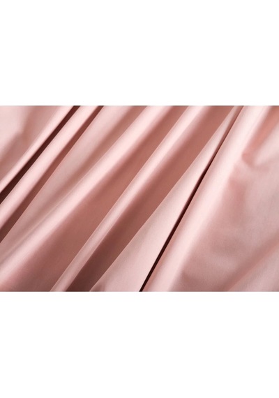 Flora %100 Pamuk Pudra Pembe Lastikli Çarşaf & Yastık Takımı 3 Parça - 1479 Renkli