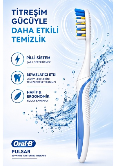 Pulsar 3d White Whitening Therapy Soft Pilli Diş Fırçası
