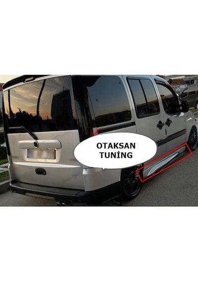 Fiat Doblo 2 Yan Marşpiyel Takımı - Plastik