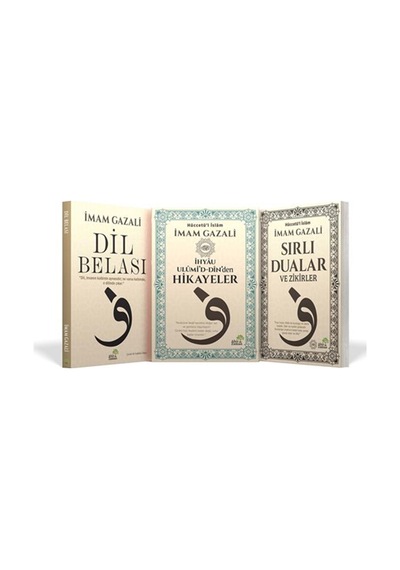 Gazali'nin İrfan Hazinesi 3 Kitaplık Set / İmam Gazali