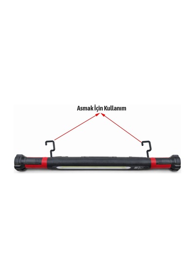 Tr Şarjlı El Feneri Çok Modlu 40 W Type-c Usb Güçlü Aydınlatma Beyaz Işık Bahçe Kamp Feneri