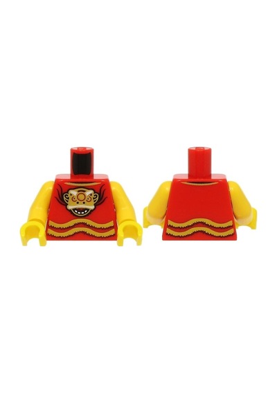 Minifigür Parçaları: Torso, Vücut, Gövde: 973pb5549c01