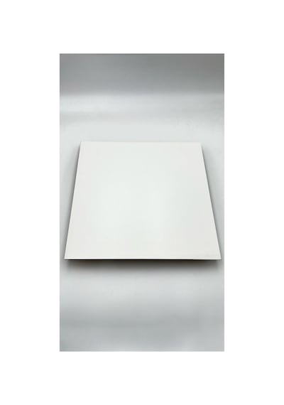 10 Adet 30x30 Cm Mdf Beyaz Pasta Altlığı Beyaz / Kahverengi