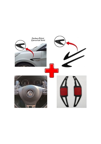 Opel Senator Carbon Çamurluk Venti + F1 Kulakçık (553240407)