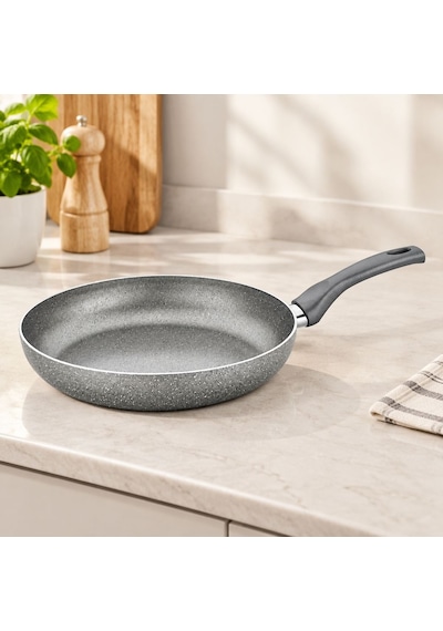 Granit Tava 26 Cm Tek Saplı Çok Renkli