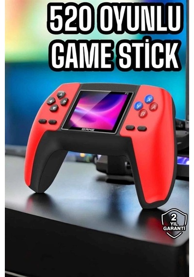 Buğz Gamepad 520 Retro Oyunlu Taşınabilir El Konsolu Atari