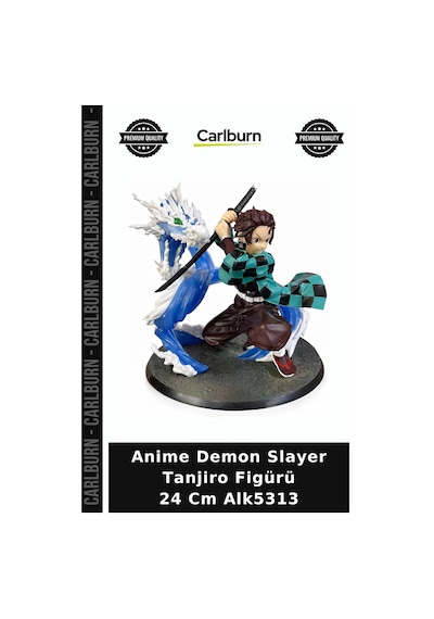 Özel Üretim Figür Hediye Dekoratif Anime Demon Slayer Tanjiro Figürü 24 Cm Alk5313