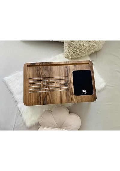 Axolotl Foldaway Telefon Ve Tablet Bölmeli Katlanır Ayaklı Laptop Sehpası Notebook Bilgisayar Çalışm Diğer