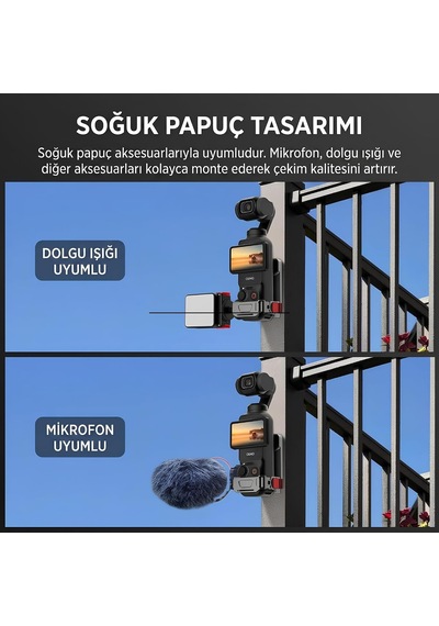 Djı Osmo Pocket 3/4 İle Uyumlu Manyetik Genişletme Çerçevesi Exp