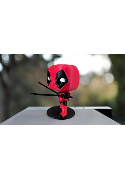 Funko Pop Marvel Deadpool Figür 10 Cm Koleksiyonluk Standlı Masaüstü Dekoratif Biblo Oda Dekoru