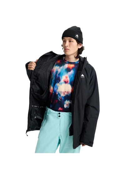 Burton Burton Reserve 2l Insulated Jacket Erkek Siyah Snowboard Ceketi Teb