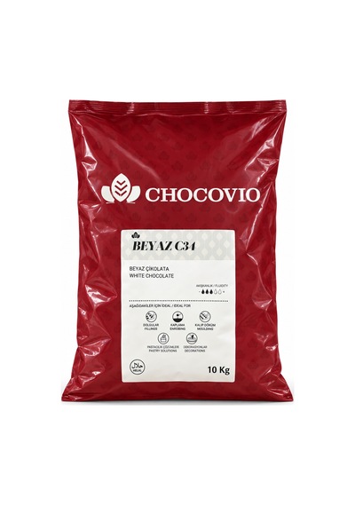 Chocovic Beyaz Pul Çikolata 10 Kg