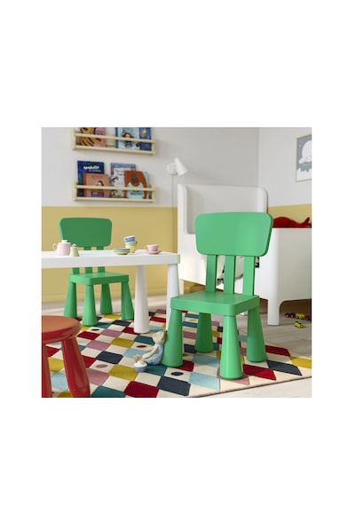 Ikea Mammut Çocuk Sandalyesi , Parlak Yeşil