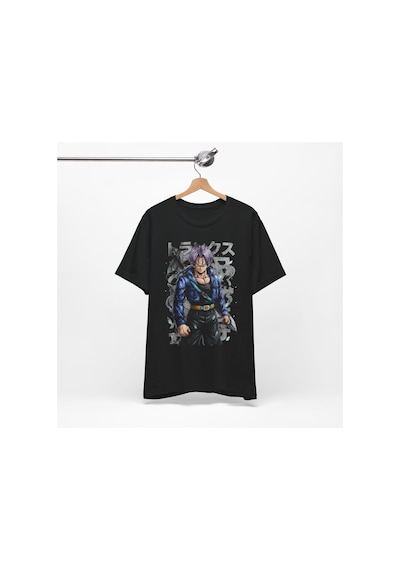 Ustaprint3d Trunks Anime Tişört Dragon Ball Z Tasarım %100 Pamuk Dtf Baskılı Oversize Unisex T-shirt Siyah Ustaprint3d Trunks Anime Tişört Dragon Ball Z Tasarım %100 Pamuk Dtf Baskılı Oversize Unisex T-shirt Siyah