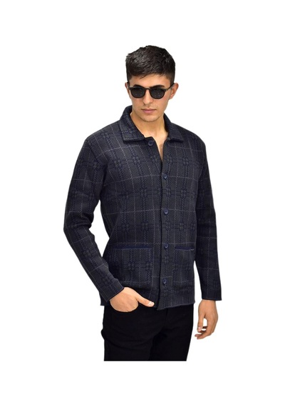 Erkek Spor Düğmeli Hırka R6430 Bgl-st03174 001