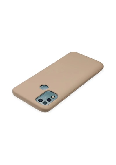 Cosmotex Newface İnfinix Hot 10 Play Kılıf Nano İçi Kadife Silikon - Pudra