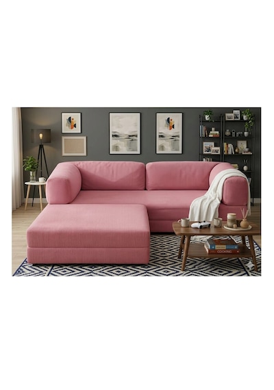 Herev 160 X 160 Sünger Yataklı Köşe Takımı L Tipi Şark Köşe Takımı Fitilli Kadife Yıkanabilir Ve Değiştirilebilir Kumaş Köşe Koltuk Pembe Herev 160 X 160 Sünger Yataklı Köşe Takımı L Tipi Şark Köşe Takımı Fitilli Kadife Yıkanabilir Ve Değiştirilebilir Kumaş Köşe Koltuk Pembe