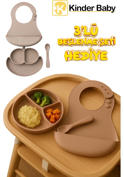 Polly Magic Mama Sandalyesi & Ana Kucağı Beslenme Seti Hediyeli