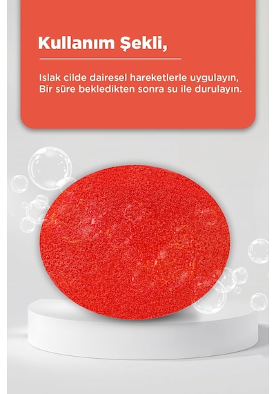 Nar Özlü Batık Ve Çilek Bacak Onarımına Yardımcı Doğal Süngerli Sabun 130gr Nar