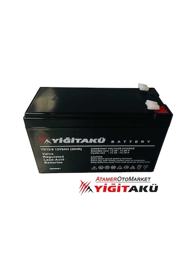 12v 9 Ah-amper Kuru Tip Agm Ups Güç Aküsü Yiğit Akü