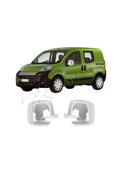 Peugeot Bipper Uyumlu 2008 Ve Üzeri Ayna Kapağı 2 Parça Abs Krom Kaplama