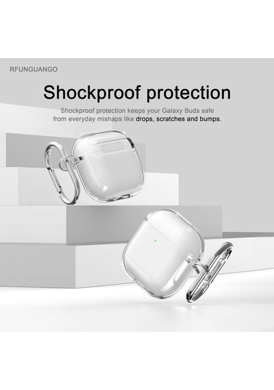 Apple Uyumlu AirPods 3. Nesil İle Kılıf Kristal Silikon Şeffaf Case Şeffaf